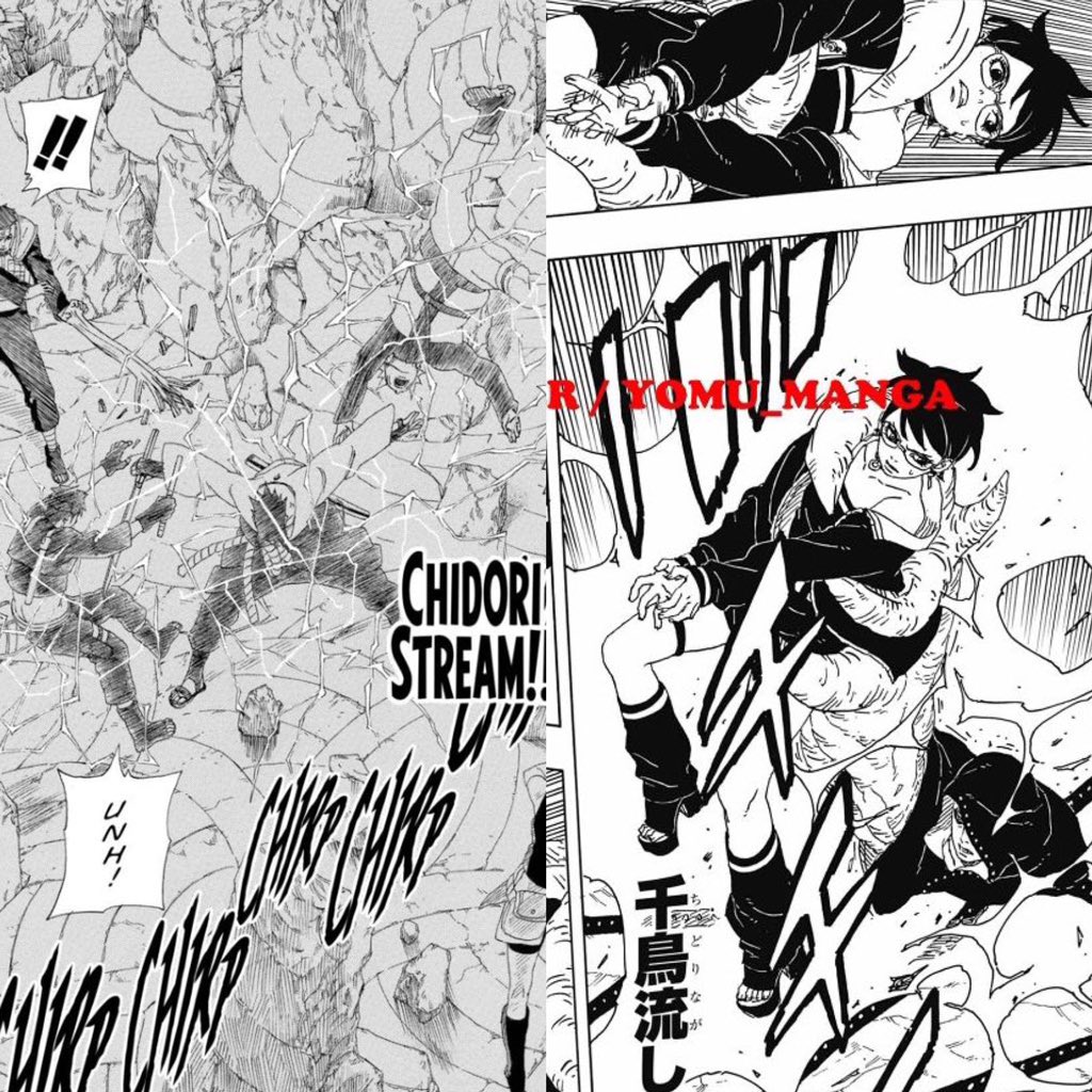 Sasuke & Sarada archive tweet media