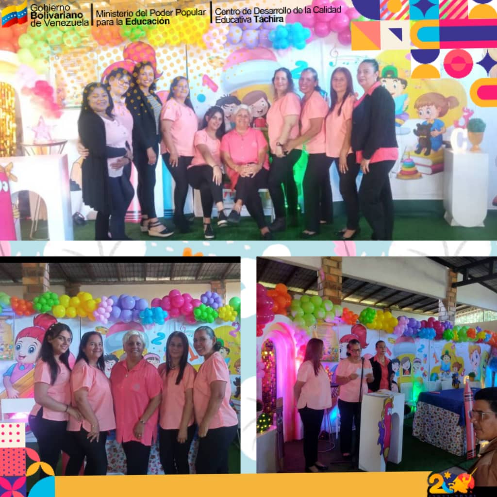 16/7/2024. Simoncito Comunitario Juan Germán Roscio (SENIFA). Acto de grado Maternal "C". Estado Táchira Municipio Michelena.