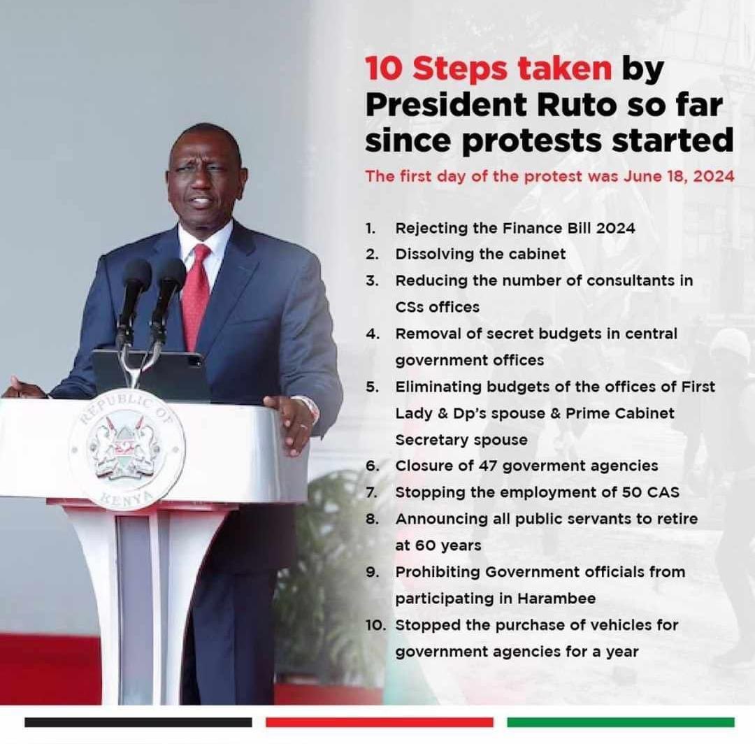 husseindgcomm's tweet image. President William Ruto promised more listening, more engagement, and more action. He has heard and listened to Kenyans&apos; input as he aims to deliver a better Kenya.
