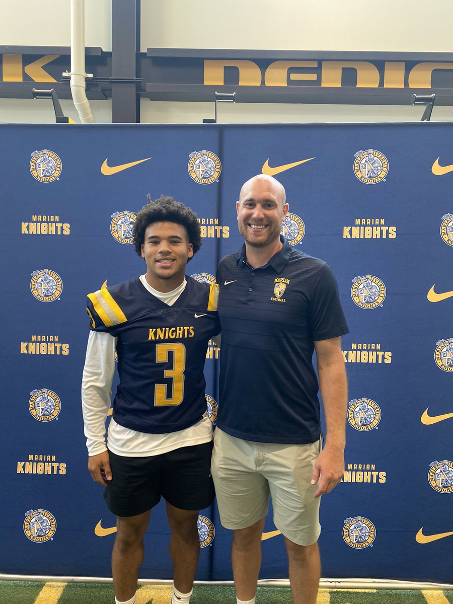 Had a lot of fun at the Marian University today. Thankyou <a href="/MU_CoachKing/">Coach King</a> for the wonderful opportunity.  <a href="/TLake10/">Tevin Lake</a>
