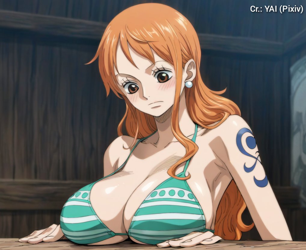 GoddessOfLuNami's tweet photo. Too heavy 🫣

#ONEPIECE #ナミ #Nami #summer #waifu https://t.co/5tPGnwZEeR