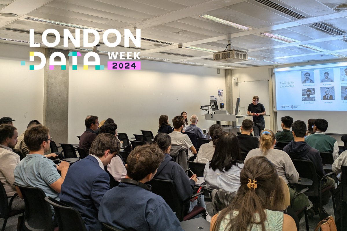 Imperial DSI (@imperialdsi) on Twitter photo 🔐 Privacy experts from the Data Science Institute led a session about exploring the robustness of modern data privacy systems for <a href="/londondataweek/">London Data Week</a>.
Tech enthusiasts packed out a room at <a href="/imperialcollege/">Imperial College London</a> to attend a discussion on data privacy.
Read more: imperial.ac.uk/news/254914/im… 🔐 Privacy experts from the Data Science Institute led a session about exploring the robustness of modern data privacy systems for <a href="/londondataweek/">London Data Week</a>.
Tech enthusiasts packed out a room at <a href="/imperialcollege/">Imperial College London</a> to attend a discussion on data privacy.
Read more: imperial.ac.uk/news/254914/im…