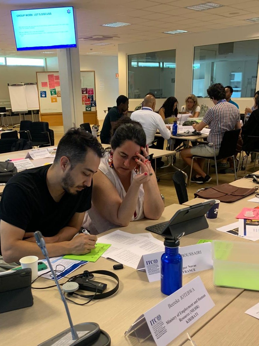 Week 2, Day 3 at #LMA24 🌟 What an action-packed afternoon! Still discussing on just transition and social reintegration for migrant return workers, all from fresh and exciting angles. A big shoutout to Chandni Lanfranchi and @JPCassarino for their inspiring insights! 🌍💪