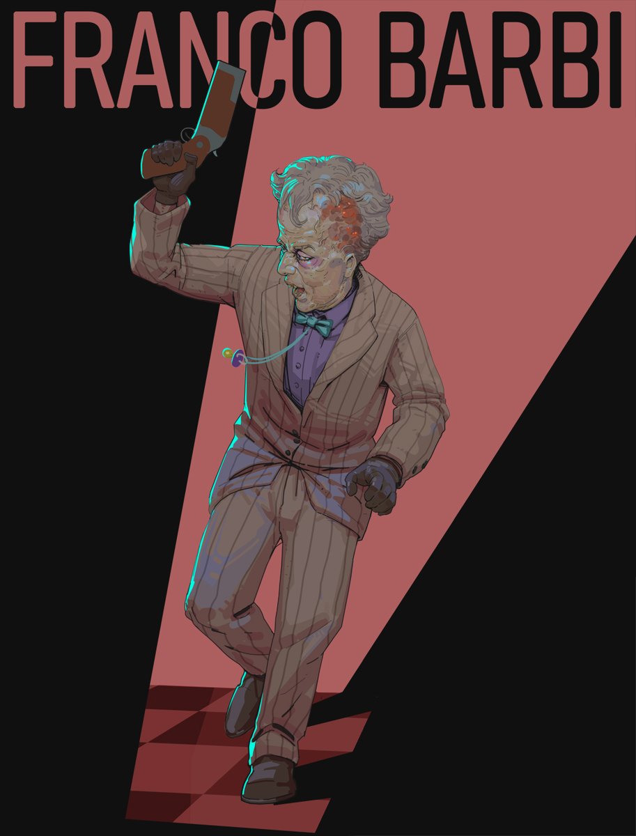 ManuelDuPong's tweet image. Fan art of Franco "Il Bambino" Barbi. The latest Prime Asset from the Outlast Trials. Seeing him in game is so much fun.