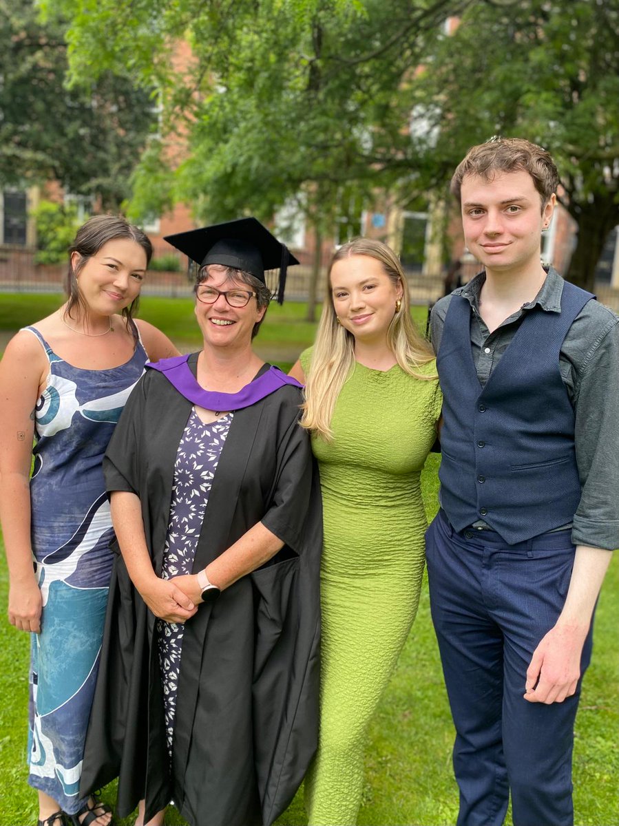 Lovely day <a href="/leedsbeckett/">Leeds Beckett</a> with my children and <a href="/DrRLofthouse/">Rachel Mears (Lofthouse)</a> and <a href="/beaton_m/">Professor Mhairi Beaton</a>