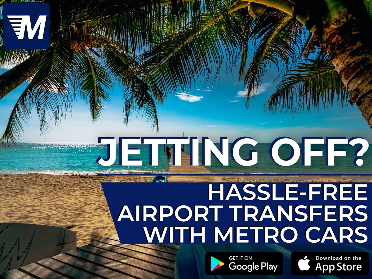 Metro_Bolton's tweet photo. With the summer holidays approaching, travel stress-free with Metro Cars! 🚖✈️ Book your airport transfer now and start your holidays right!
-
📲 Download our app: https://t.co/w5wSLfrejf
📞 01204 520 000
🌐 https://t.co/Nck4Q1aOEm
-
#MetroCars #Bolton #airporttransfers https://t.co/V72fSiHtXI