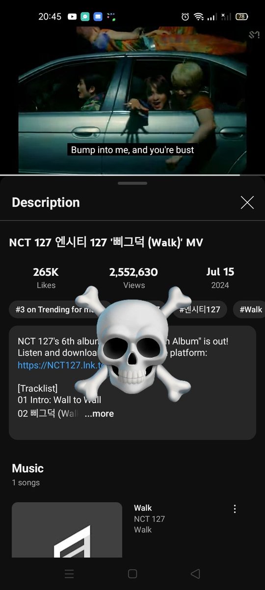 NCegillT's tweet photo. 🚶🏻‍♂️WALK STREAMING PARTY 🚶🏻‍♂️

⛓️DON'T BREAK THE CHAIN⛓️

🎬 NCT 127 "WALK" 
🔗 https://t.co/X0ueDVUBxz

Tags: @neauverse @music_remedy33 @fateyongz @chassydoll_ @sagabees @silvermiist @skyaddctt
 
NCT 127 WALKING CLUB IS OPEN
#WALKwith127 #NCT127_WALK
#NCT127 @NCTsmtown_127 https://t.co/2dPHt8fxGe