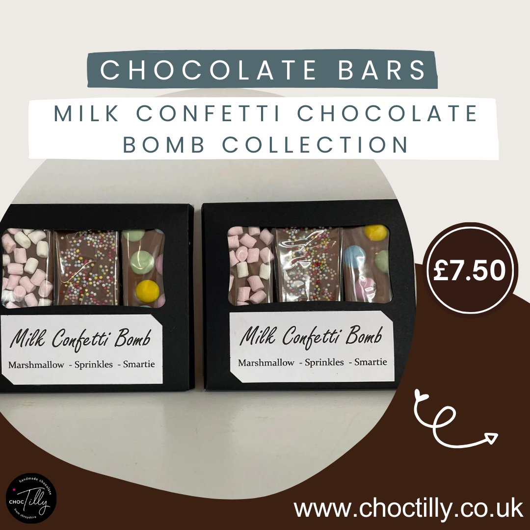 Milk Confetti Chocolate Bomb Collection!!

Milk Confetti Chocolate Bomb - Handcrafted with love by our expert chocolatiers from Shropshire, UK, our Milk Confetti Chocolate Bomb offers an unforgettable experience.

choctilly.co.uk/product/milk-c…

#chocolatebomb #milkconfettichocolate