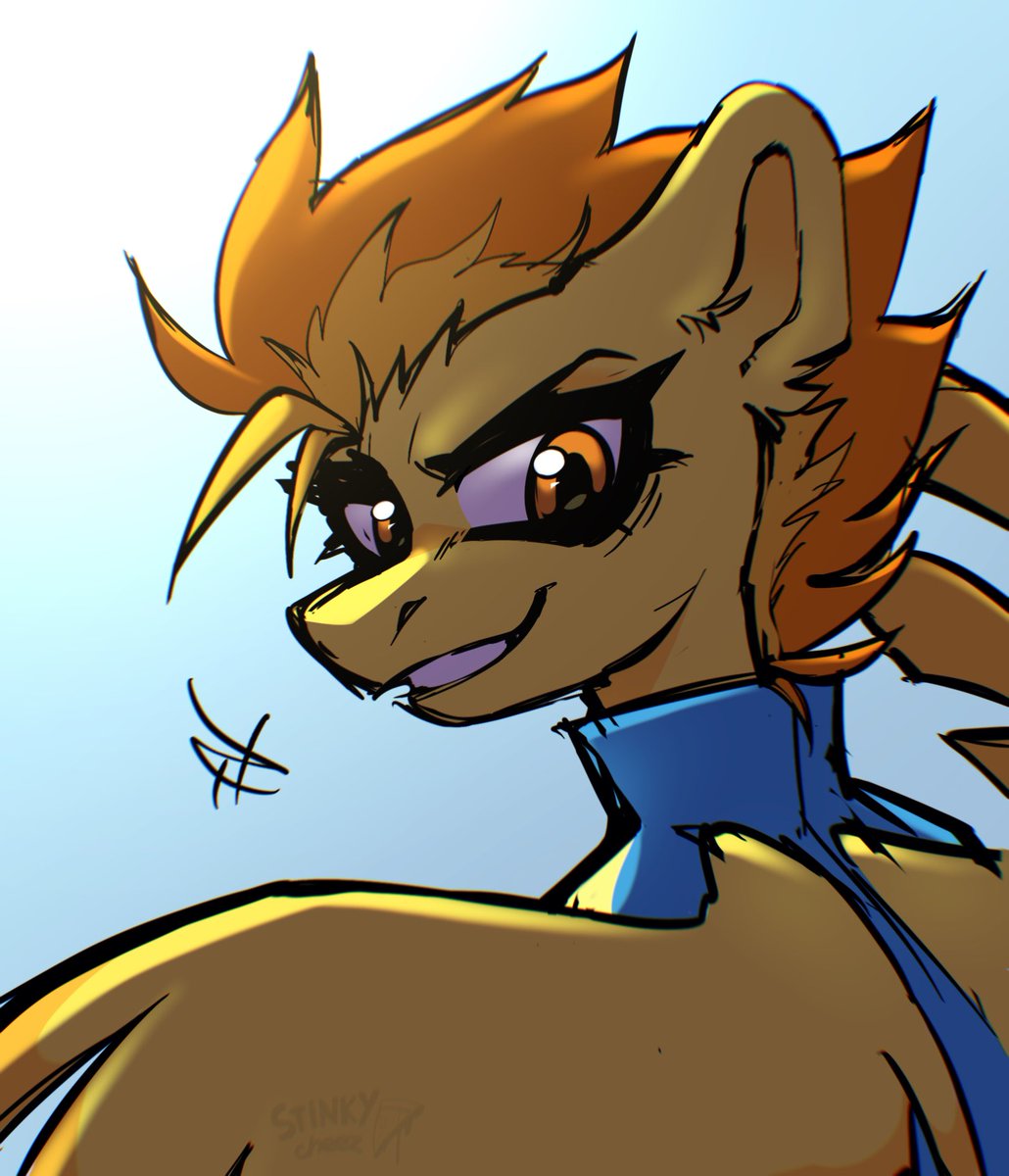 StinkYCheezzz's tweet photo. my ultimate MLP G4 waifu!!

#Spitfire #MyLittlePony #MLP #MLPSpitfire #pony #mlpart #fanart #mlpfanart #digitalart #digitalartist https://t.co/Nm82qkbZRM