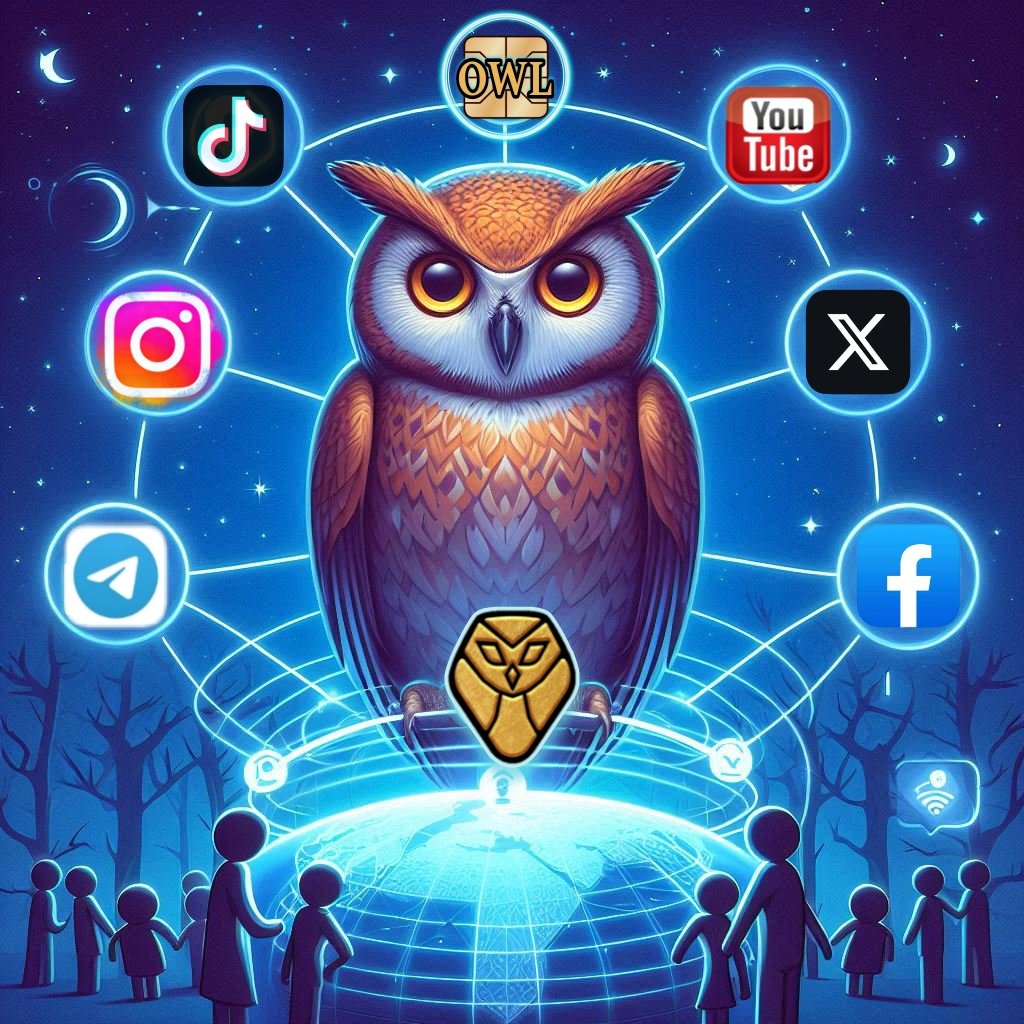 Corujitofatoken's tweet photo. ✨Have you ever thought about earning money every month just by liking posts on social media? This will be possible with OWL, a community focused on engagement! 🥳 
📜Learn more in our Whitepaper and Telegram group.
https://t.co/ke7CXyiIev
Telegram 🦉 https://t.co/DqqXFfkPg8
#OLW https://t.co/l24bFHNpUa