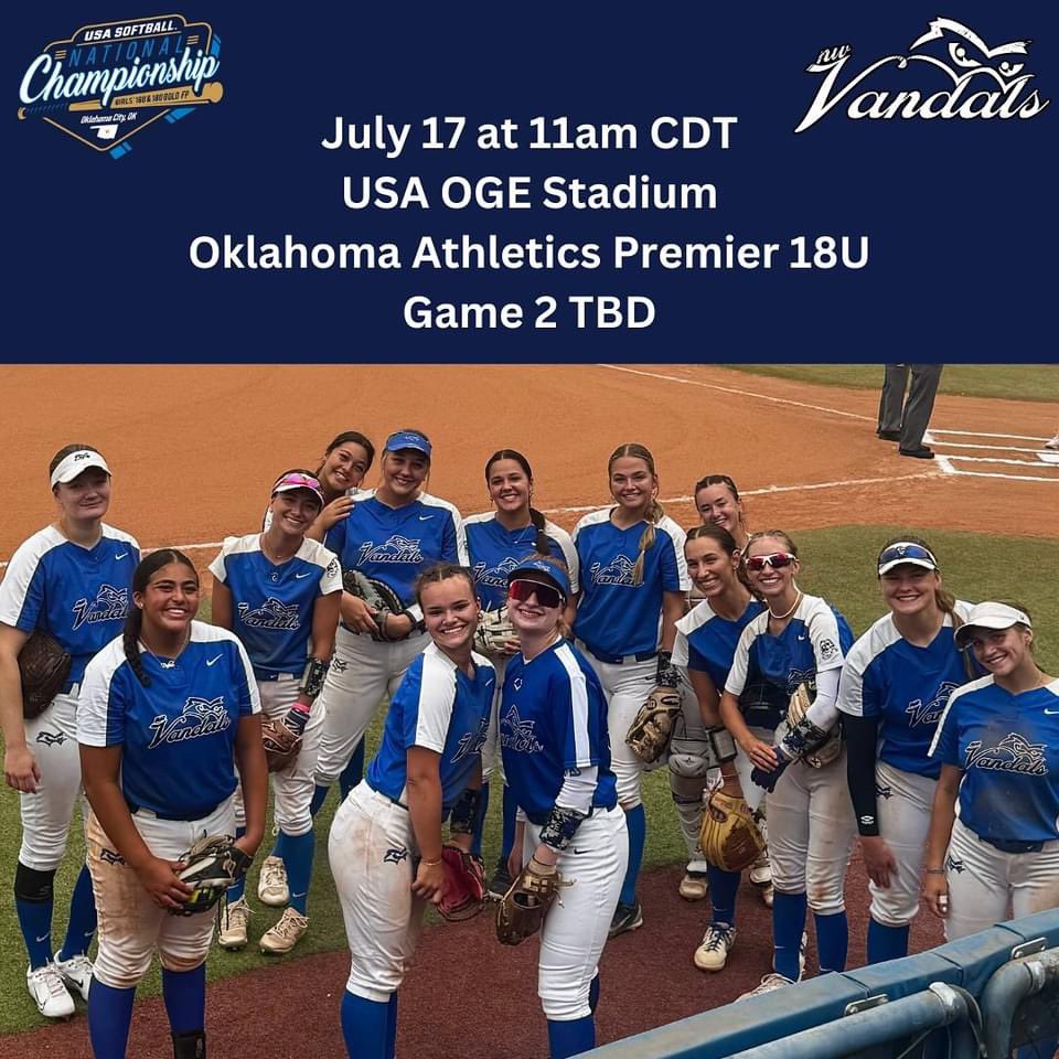 Bracket play starts today. Not the best start for me so far but ill make the adjustments today. Lets go Vandals. <a href="/nwvandals/">NW Vandals Fastpitch</a> <a href="/USASoftball/">USA Softball</a>