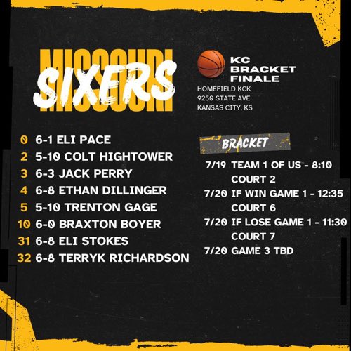 MissouriSixers's tweet photo. #SixSquad https://t.co/2g7IrxpPKZ