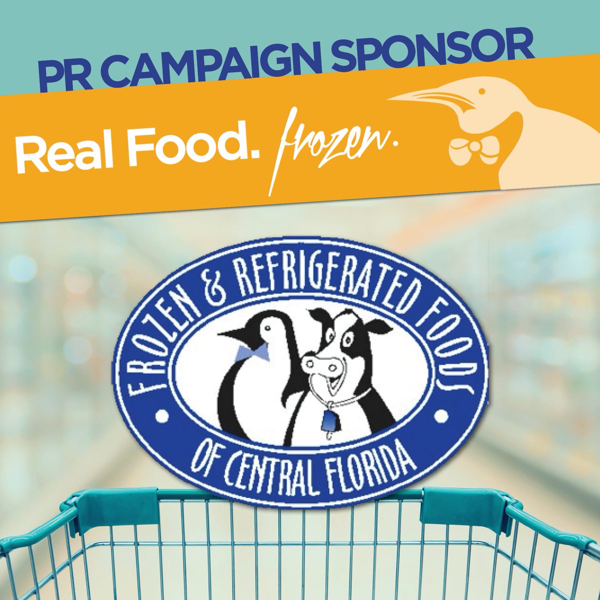 We appreciate the support of Frozen &amp; Refrigerated Foods of Central Florida, whose mission is to promote the sales &amp; consumption of frozen &amp; refrigerated foods through various programs 🧊 Thanks for sponsoring our PR campaign! Check out events &amp; news at ↪️ coolfoods.org