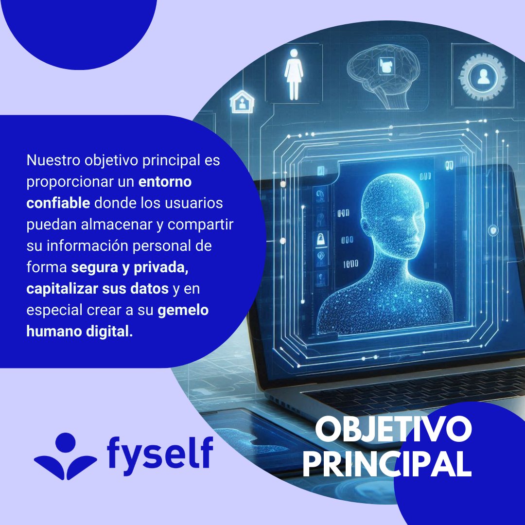 👌🏻Es importante que conozcan un poco más de Fyself 💙.
Por eso, te contamos cuál es el objetivo principal de la plataforma 🌐.

#fyself | #InteligenciaArtificial | #Seguridad