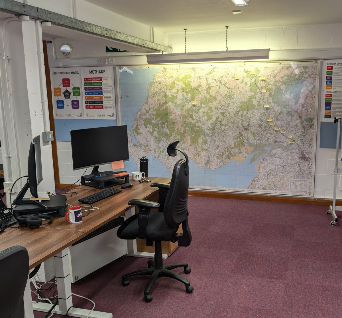 Our Knowledge Exchange Lead and Intern had a fascinating visit to <a href="/dgcouncil/">Dumfries and Galloway Council</a> headquarters today, to learn more about the region's emergency planning and efforts to support community resilience.