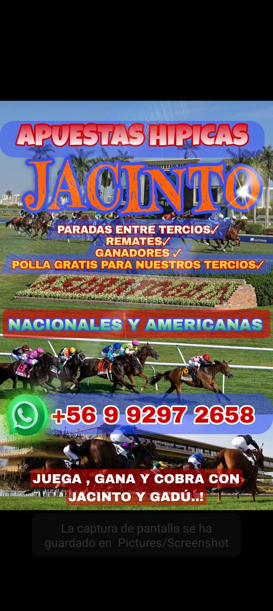 fastmaracucho's tweet photo. #Publicidad Grupo de apuestas #JACINTO para hoy #Miercoles arranca la candela 🔥 ven y disfruta del mejor Grupo 📲✍️🇺🇸

✅PARADAS ENTRE TERCIOS 
✅MARCAS EN VIVO 
✅MARCAS ADELANTADAS
✅REMATES EN VIVO 
✅REMATES ADELANTADOS
✅POLLA GRATIS 1.500$

CON EL AVAL DE JACINTO Y GADU https://t.co/O0rSlcZ28x