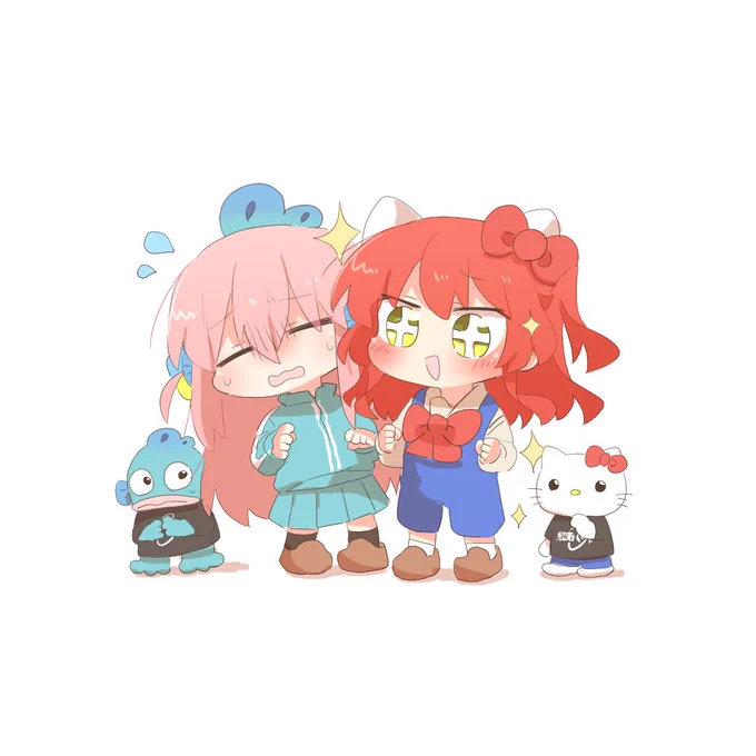サンリオコラボかわいいよね～#ぼっち・ざ・ろっく 