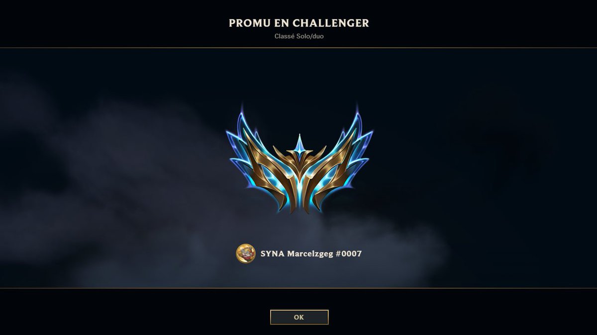 Et dire que j’ai commencé à jouer grâce à mon meilleur pote il y’a plus de 10 ans avec le jolie pseudo « unconnard » sous clé wifi à 400 de ping en bronze.

Content du chemin parcouru et fière mais y’a pas de ralentir ! Je vous dis à bientôt les bg.
(Je demote ce soir en légende)