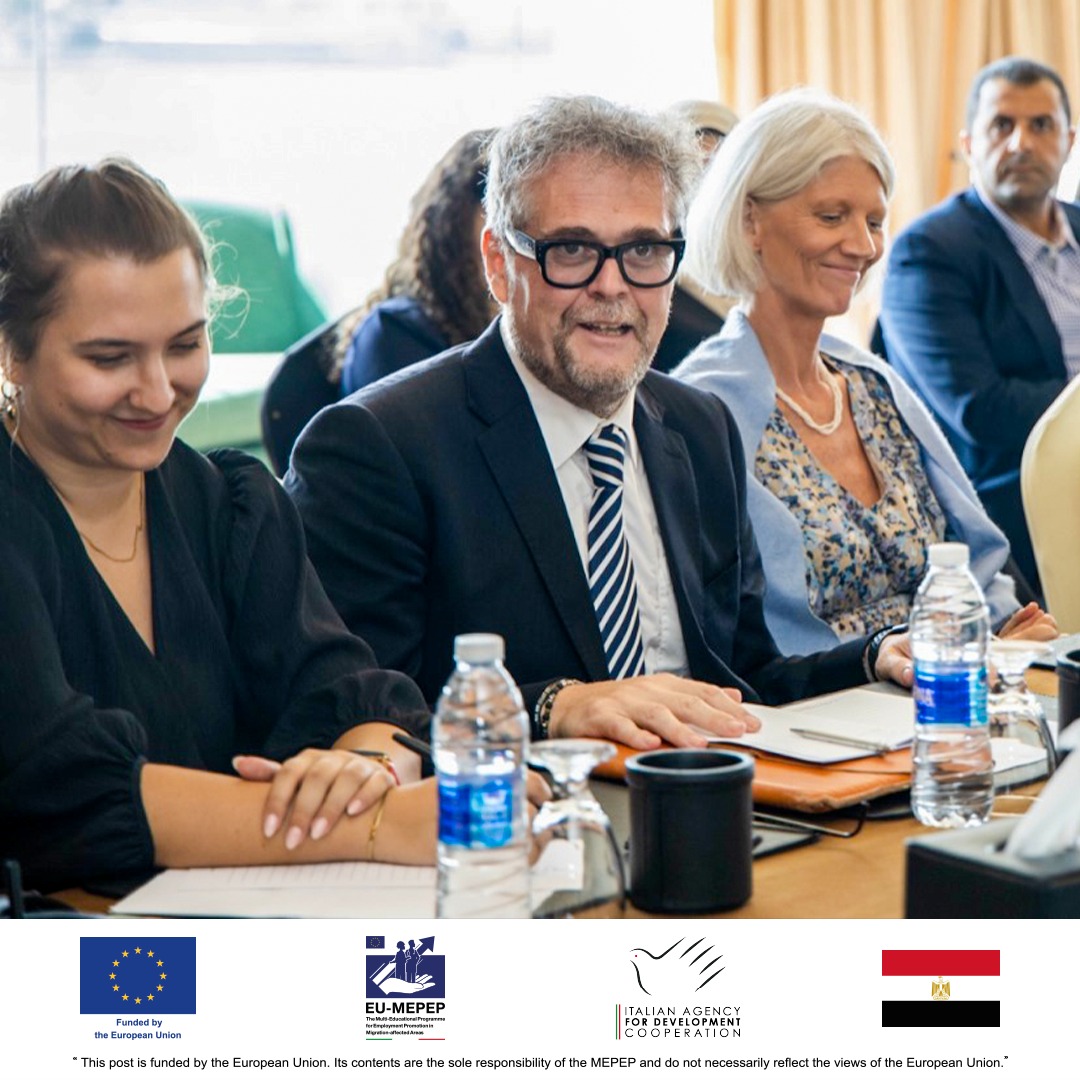 Eu_Mepep's tweet photo. MEPEP Networking Café footage features key representatives discussing EUTF projects successes and challenges.
#EUinEgypt #EU #AfricaTrustFund #TVET_EGYPT #EU4Egypt #development #migration #DGNear #PVTD #Don_Bosco_Cairo #اشتغل_فنى https://t.co/L68a1krfKC