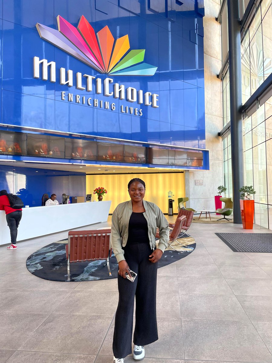 MaMlangeni2's tweet photo. I'm loving the first few days of  my MTF internship in #SouthAfrica!
We've toured Multichoice City and gained valuable insights into the channels' content selection process, learning how they select stories from various producers and writers. 
#Internship #multichoice https://t.co/aQjg0QZdtA