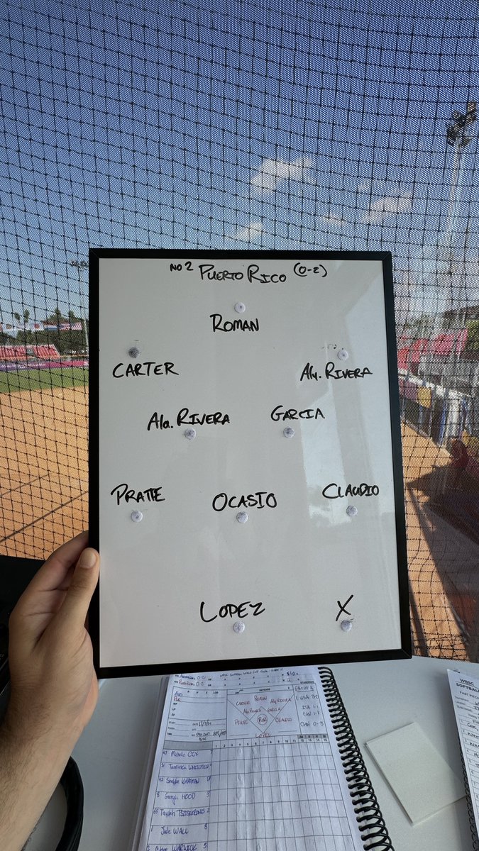 cknoblock17's tweet photo. Ready to go for this evening’s @WBSC #SoftballWorldCupW action from Castions Di Strada with @AmandaFama12 on @GameTime_Sport!

🆚 @pursoftball 🇵🇷 vs @SoftballOz 🇦🇺
⌚️ 17:30 CET // 11:30 EDT // 01:30 AEST
📺 https://t.co/ydIYREKrEK https://t.co/V5Ejm8vfid