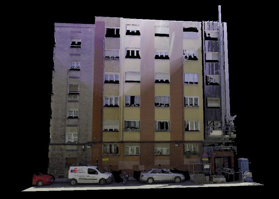 IngematisSL's tweet photo. Descubre cómo nuestras #nubesdepuntos milimétricas revolucionan el #replanteo y estudios de gabinete para las #obras de fachada. Precisión exacta, ahorro de #costes y resultados rápidos: #INGEMATIS, S.L. marca la diferencia. Transforma tu enfoque con nuestra #tecnologíadigital. https://t.co/W5ZqbZYrkx