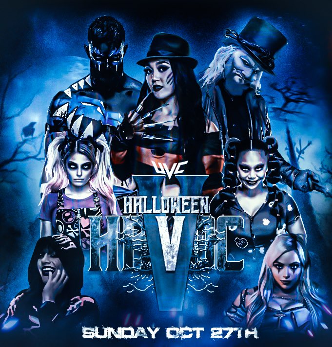 Get ready for the ultimate fright night as UVC presents Halloween Havoc on October 27th! Brace yourselves for spine-chilling matches and terrifying takedowns that will leave you trembling. This will be a horrifying night to remember, where nightmares come to life in the ring.