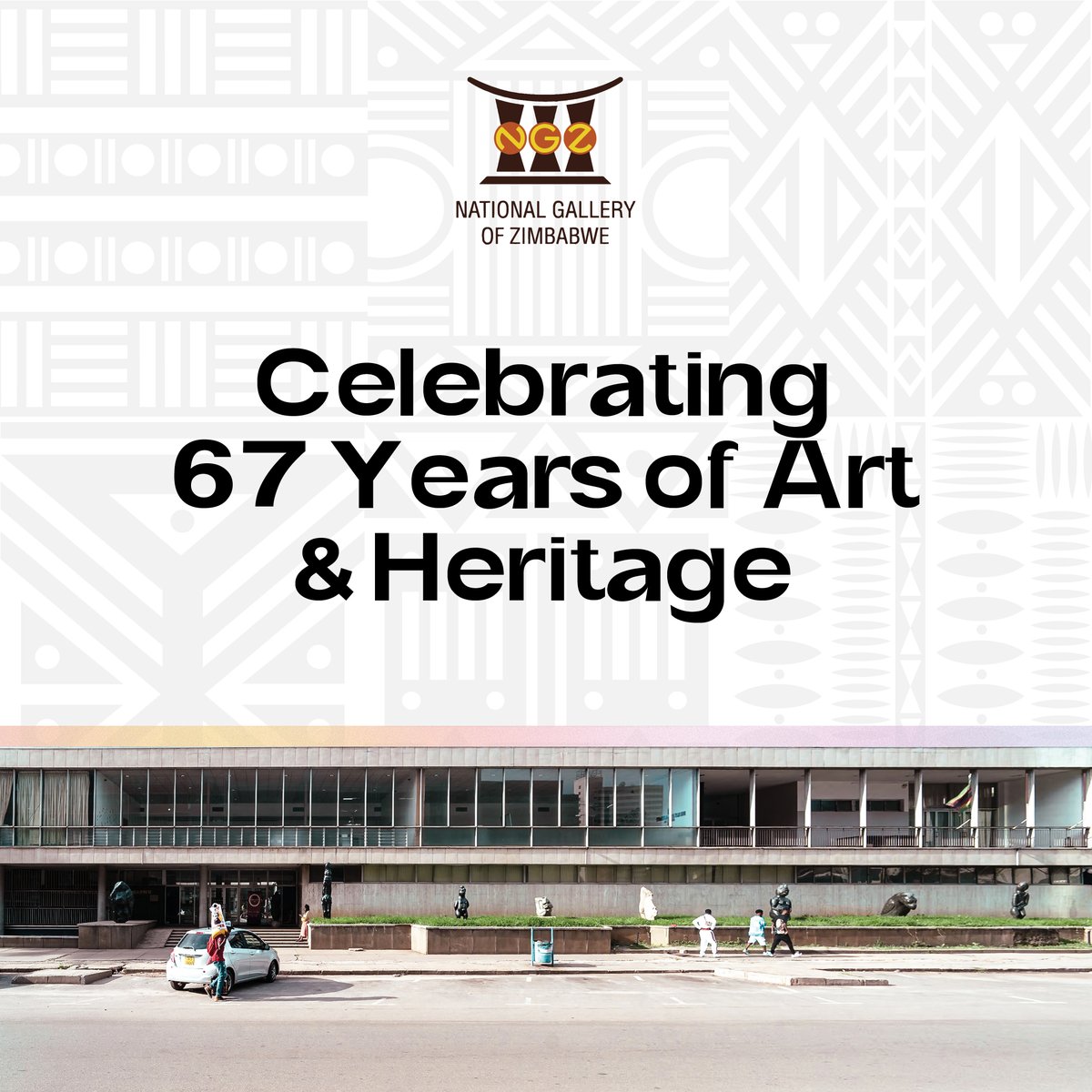 NatGalleryZimb's tweet photo. Today we celebrated a remarkable journey -67 years of the National Gallery of Zimbabwe. We are overwhelmed with gratitude for the outpouring of love and support from our community.
To everyone who joined us, thank you for being part of this milestone. 
#natgallery@67
#engage
#NGZ https://t.co/DamORtcXCc
