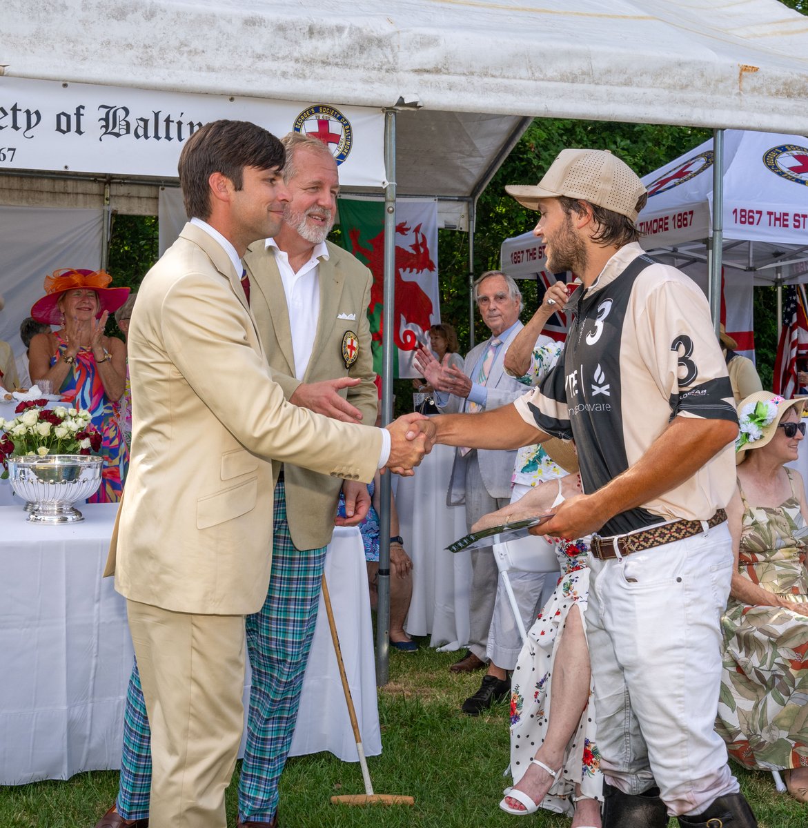 stgeorgesbalt's tweet photo. Raising money for the St. George's Society Foundation which supports British charities at our Annual Polo Match earlier this month with our guest Lieutenant Colonel Nick Falinski.
@UKdefUS https://t.co/ridVJig9qb