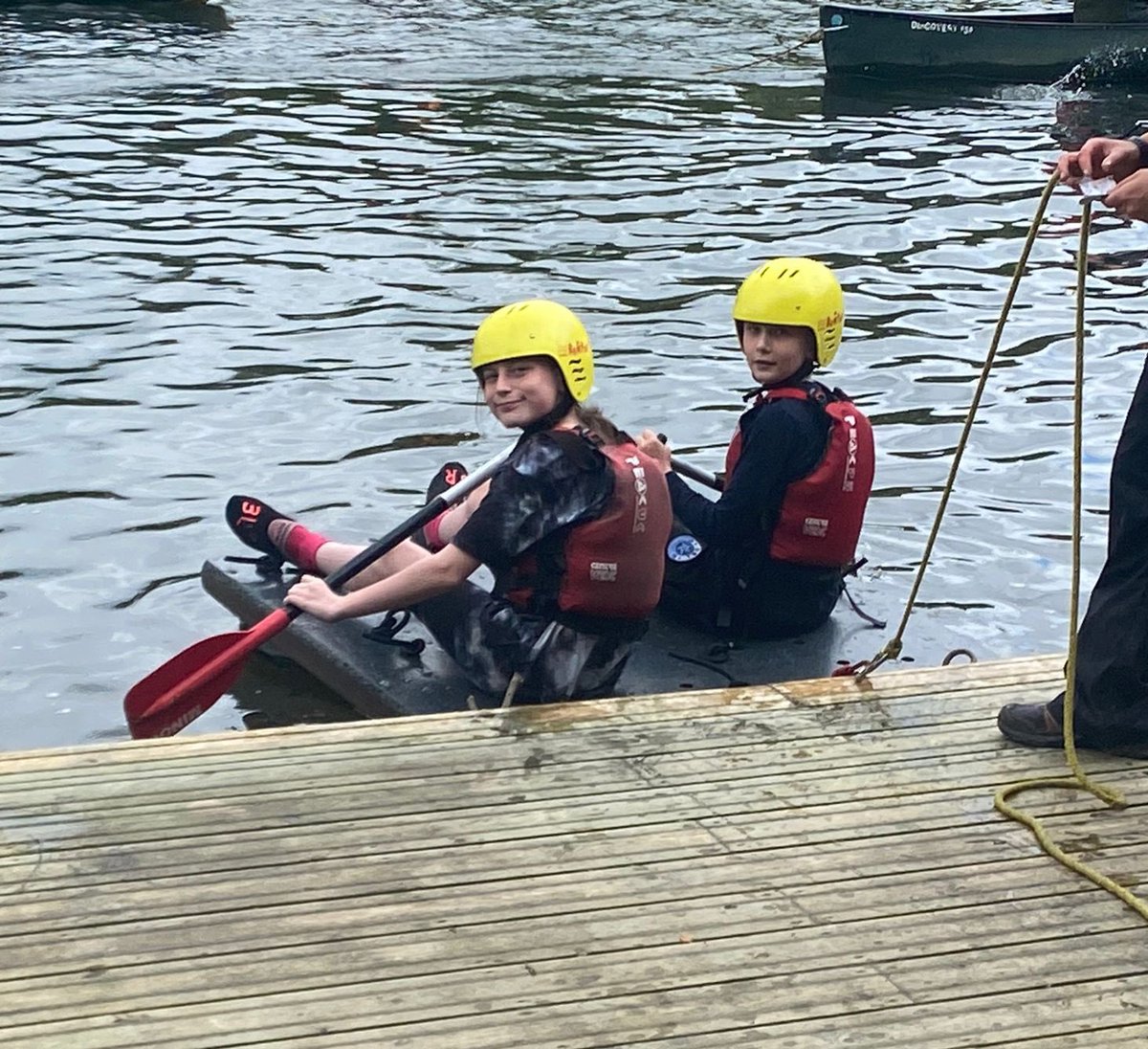 chigleybear's tweet photo. Huge thank you to @GreensideWillow @GreensideSport for a great trip to @RealRobinwood. Ruby has the best time and is absolutely shattered now 🤣🧗🚣‍♂️🏕️ #makingmemories https://t.co/oRPRnkQPsy