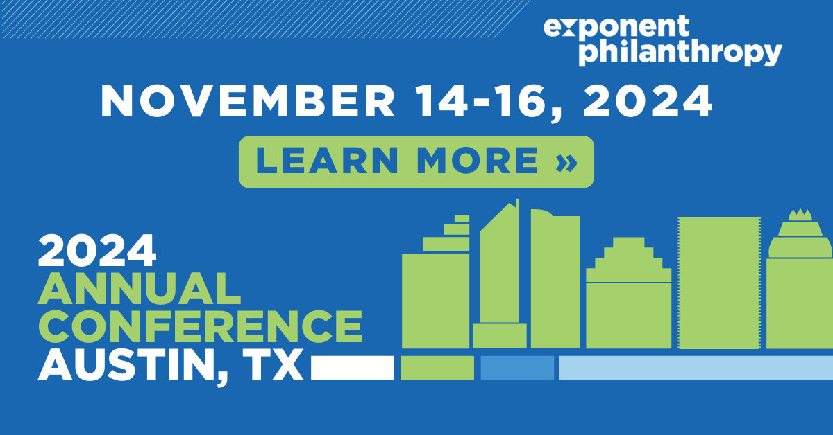 Exponent Philanthropy tweet media