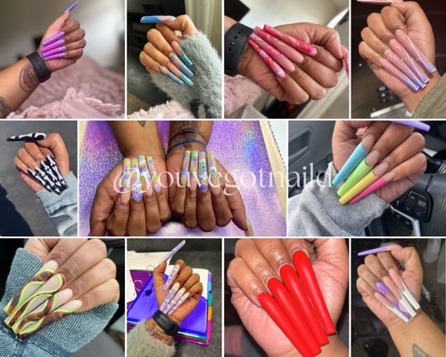 dabigBANGtheory's tweet photo. yall always inquiring about my nails, BOOK NOW with my bestfriend @According2Tania @YouveGotNaild https://t.co/qfSQi96S4G