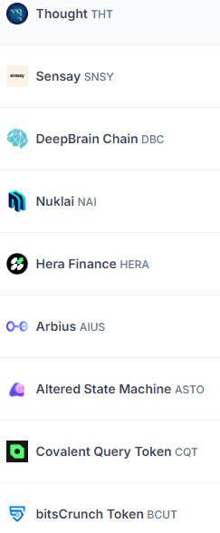 npm_nick's tweet photo. @ZssBecker becks, do u like any of these sub $10m ai projects, seeking a gazillion multiple https://t.co/JDHCMCw8S2