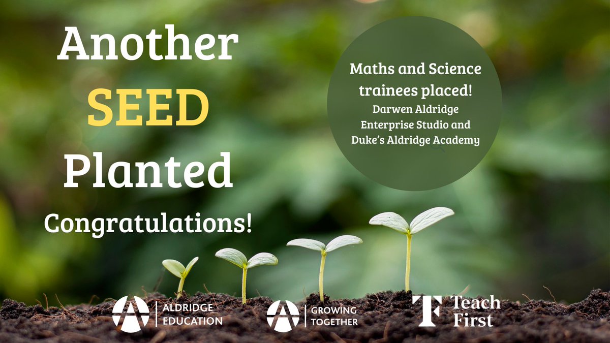 Growing Together at Aldridge Education tweet media