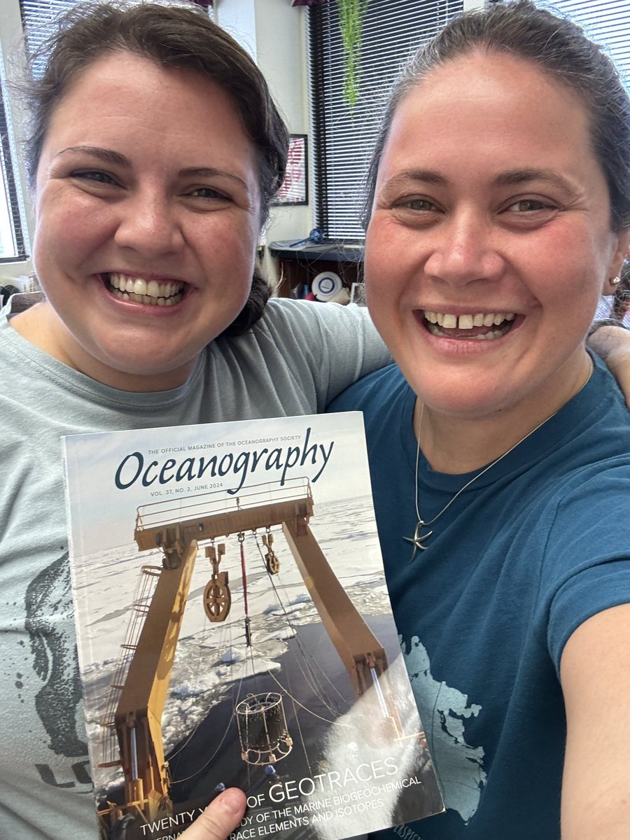 Jessica Fitzsimmons (@jessfitzsimmons) on Twitter photo We got our <a href="/geotraces/">GEOTRACES</a> Special Issue <a href="/TOSOceanography/">Oceanography Society</a> magazines in the mail today! So proud of this special issue, this program, and its amazing science!
@marmite_usf <a href="/tamu_ocean/">TAMU Oceanography</a> <a href="/TAMUArtSci/">Texas A&M Arts & Sciences</a> <a href="/NSF/">U.S. National Science Foundation</a> We got our <a href="/geotraces/">GEOTRACES</a> Special Issue <a href="/TOSOceanography/">Oceanography Society</a> magazines in the mail today! So proud of this special issue, this program, and its amazing science!
@marmite_usf <a href="/tamu_ocean/">TAMU Oceanography</a> <a href="/TAMUArtSci/">Texas A&M Arts & Sciences</a> <a href="/NSF/">U.S. National Science Foundation</a>