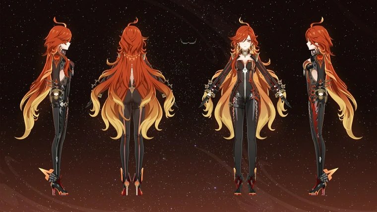 timely_mavuika's tweet photo. #genshinleaks ahead!

we have #Mavuika’s render and she looks fire👀 https://t.co/B1nHJ522Vv