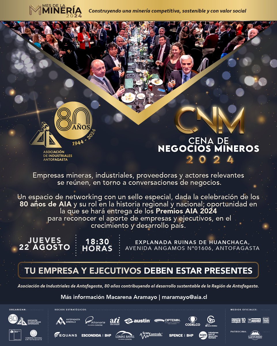 Corporación Clúster Minero Región de Antofagasta tweet media