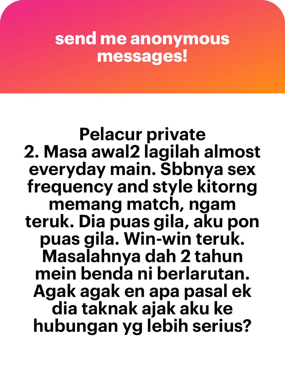 meinmokhtar's tweet photo. Masalah ni tak setel sebab ang pikir tak pakai otak tapi pakai biji kelentit. Logik cmni la non, buat apa nak buang duit 20-30k kahwin kalau boleh dapat free, tak terikat and no commitment. https://t.co/sQbtp17Yzm