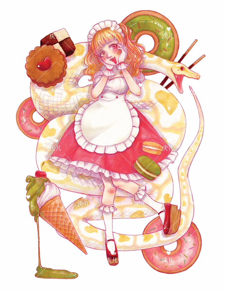 Qingerrr__'s tweet photo. 🎀 Sweets Lover 🎀 https://t.co/j79OJVHxEG