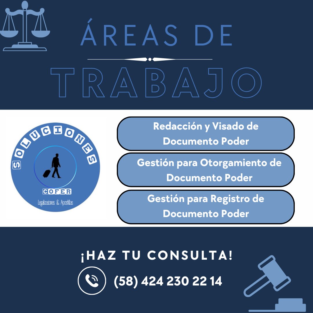 SolucionesCofer's tweet photo. Si, requieres tramitar un poder, nosotros podemos ayudarte. 
Contáctanos https://t.co/uUzTtB4ktd
