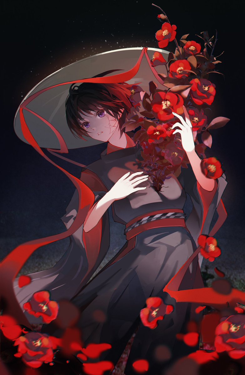 来杀死我心中的山茶花啊
#scaramouche #wanderer #genshinimpact