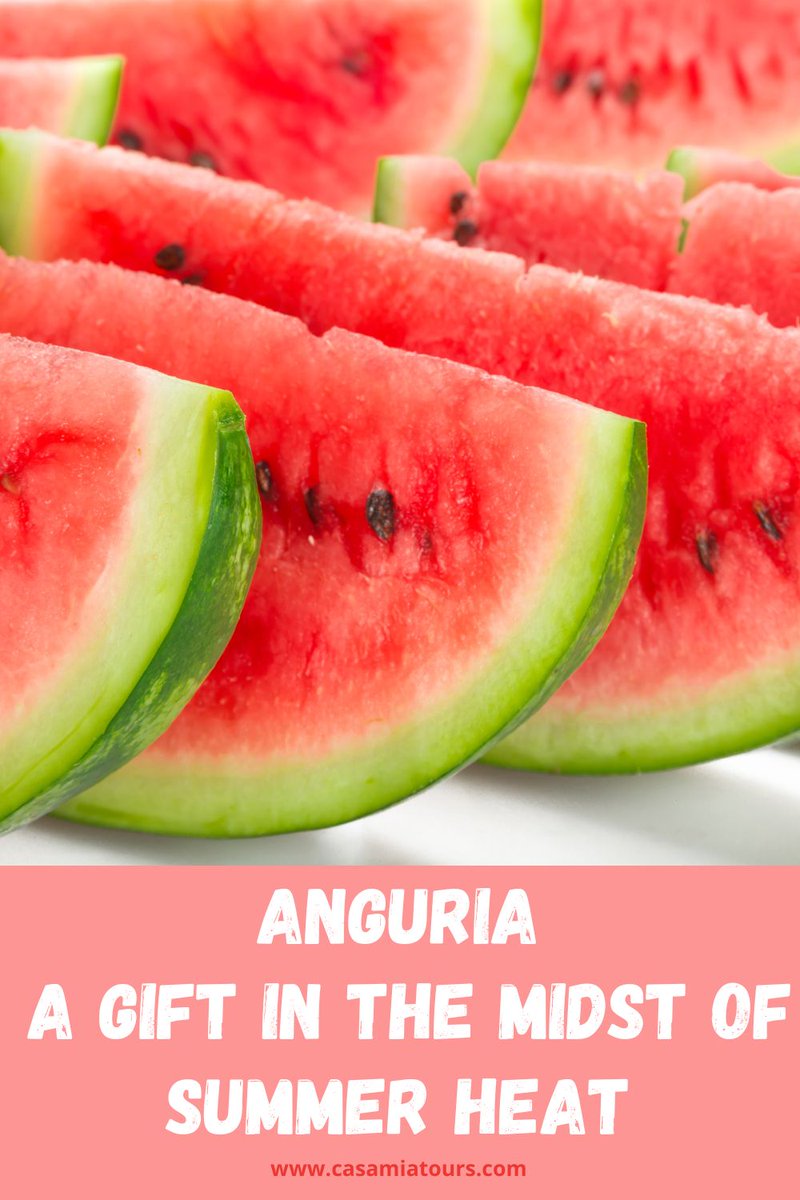 CasaMiaTours's tweet photo. Anguria is the gift of summer to beat the heat! https://t.co/g2iHi1Tf42 https://t.co/uSsmBuIWDZ