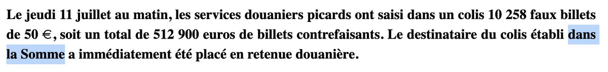 AptoAno's tweet photo. Il est établi où, l'habitant qui avait commandé 10 258 faux billets de 50 €, soit un total de 512 900 euros ? https://t.co/AAeT093Fdb