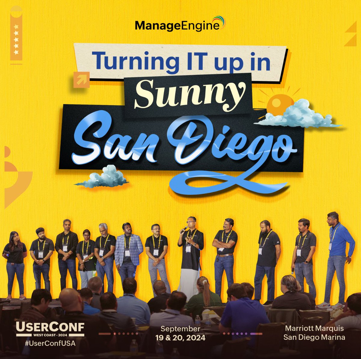 Sunny beaches, warm IT conversations, and waves of networking opportunities! 🌅

#UserConfUSA in San Diego is something you don't want to miss. Grab your early bird passes before Aug. 2. 

Register now: zurl.co/kXV8