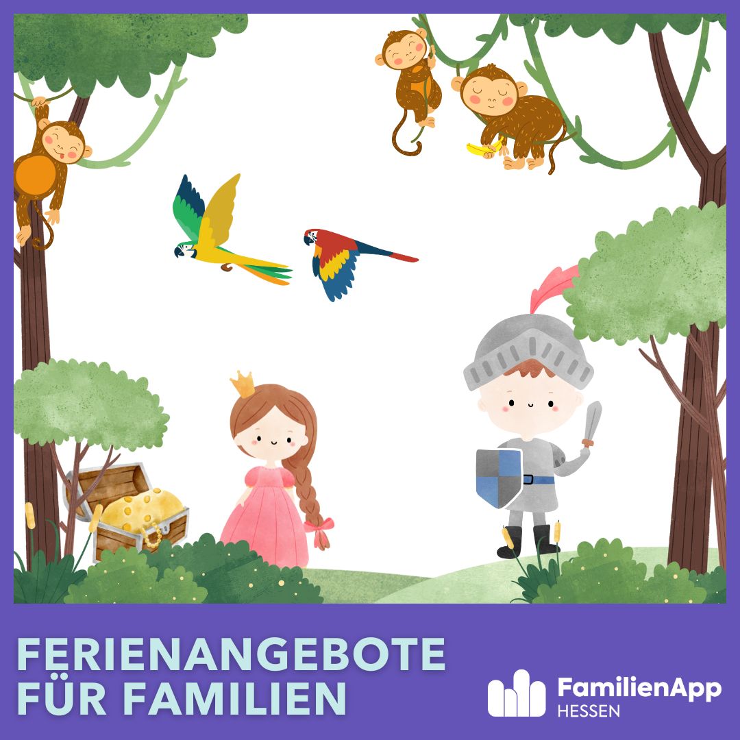 Sucht ihr noch Ideen für die Sommerferien? Die Kolleginnen der FamilienApp haben #Ferientipps für jedes Wetter, die zum Erleben und Entdecken einladen. Ihr könnte mit der Familie neue Abenteuer in der Natur, im Schloss, im Museum oder in der Burg erleben. familienapp.hessen.de/tipps-fuer-die….