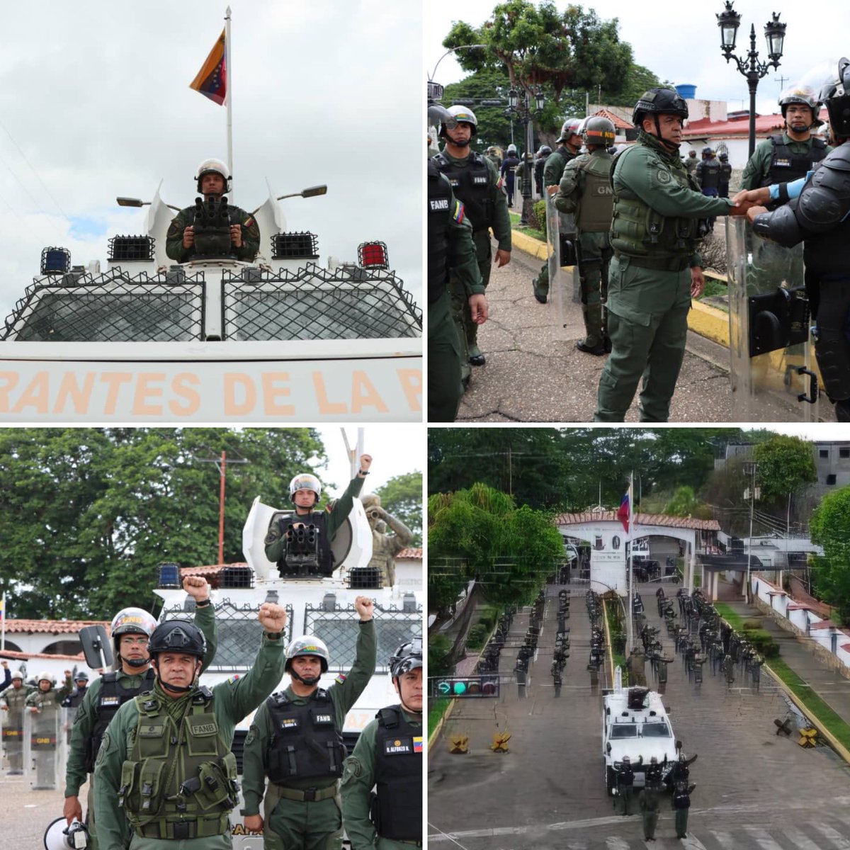 dhernandezlarez's tweet photo. Suenan los sables en los cuarteles ! Nos preparamos para el cumplimiento de nuestra misión en apoyo al Poder Electoral, para garantizar los derechos políticos de nuestra ciudadanía ! 
Recuerden nuestra misión de vida: defensa territorial, orden interno y desarrollo nacional ! Para nosotros la patria y su estabilidad son primero !

#IntegrarEsVencer