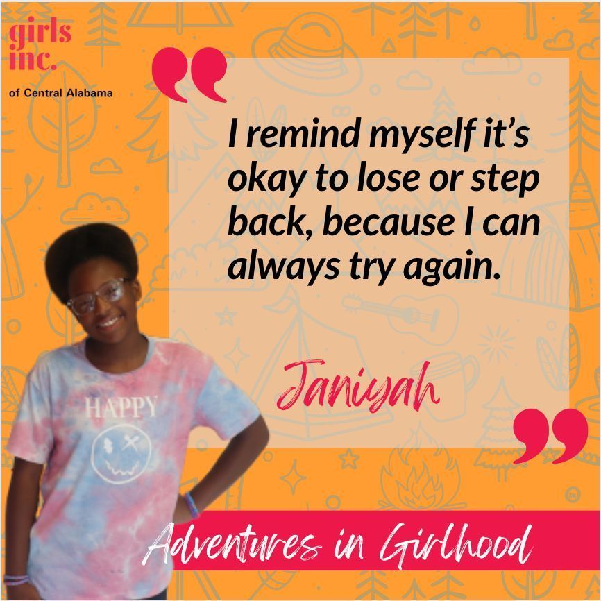 🌟 Welcome to the second issue of "Adventures in Girlhood!" where we share stories from our summer camps. 🌟 Meet Janiyah and visit buff.ly/3zDc0lt to make a donation today!