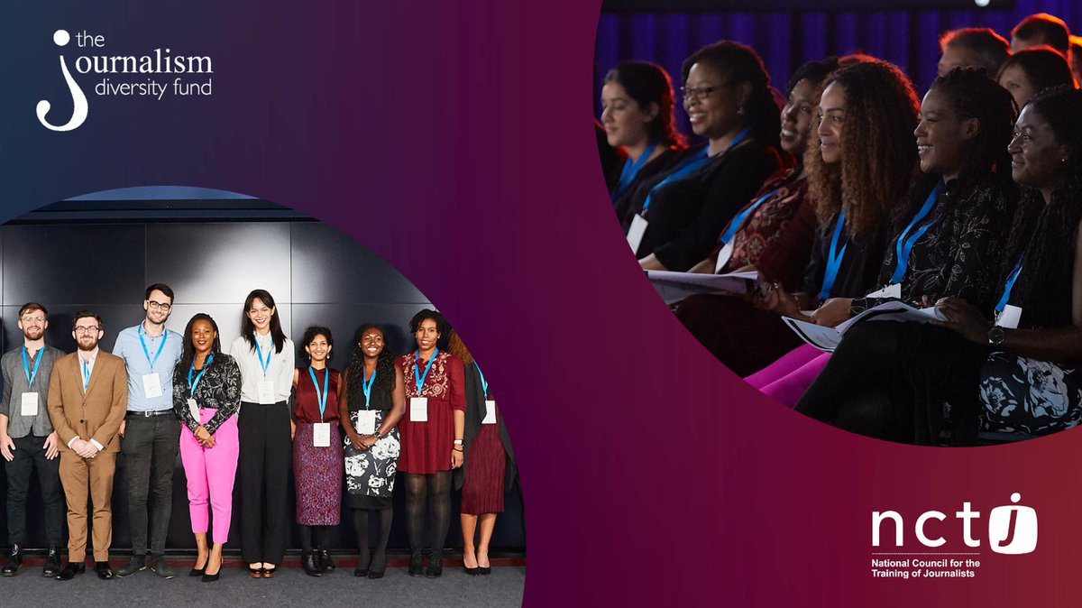 NCTJ_news's tweet photo. Congratulations to the seven aspiring journalists who have today been awarded bursaries from the Journalism Diversity Fund! 👏

We wish you the best of luck on your NCTJ courses ✨

There is still time to apply for a bursary before September ➡️ https://t.co/eFa9QOY2qz https://t.co/gGzfKSKRy2
