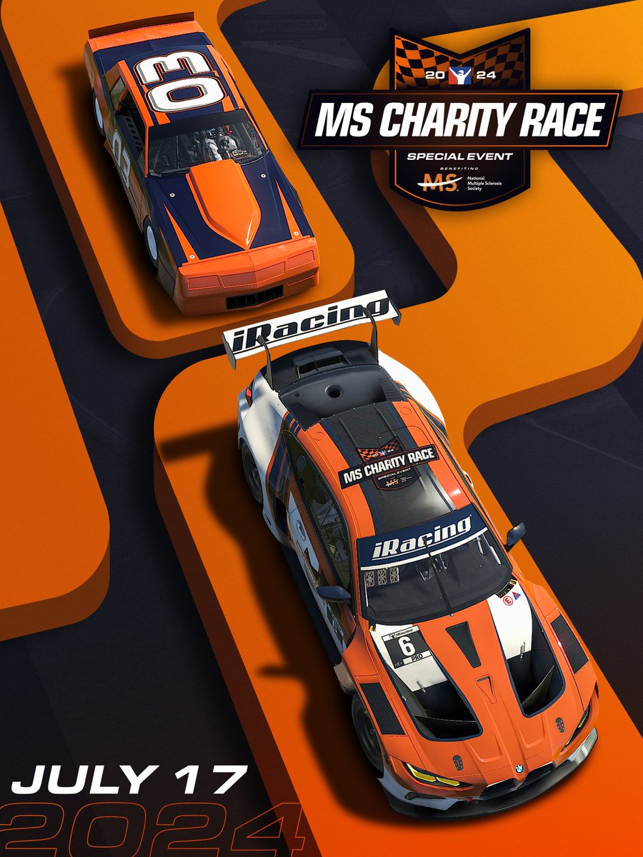 iRacing's tweet image. Today's the day! We're looking forward to seeing everyone joining us for the MS Charity Race!

Fast cars and good causes are two of our favorite things!