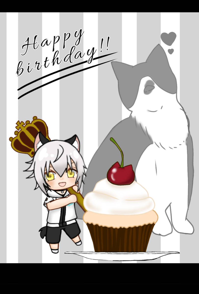 daiya_noya's tweet photo. しん様お誕生日おめでとう🎉🎉
素敵な一年になりますように✨✨
またしん様の誕生日祝えるのがすごい嬉しい！！
これからもずっと推していくしずっと大好き！
  #猫瀬乃しん
#しん様へ届け
 #猫瀬乃しん生誕祭2024 https://t.co/tzLoI9UArl